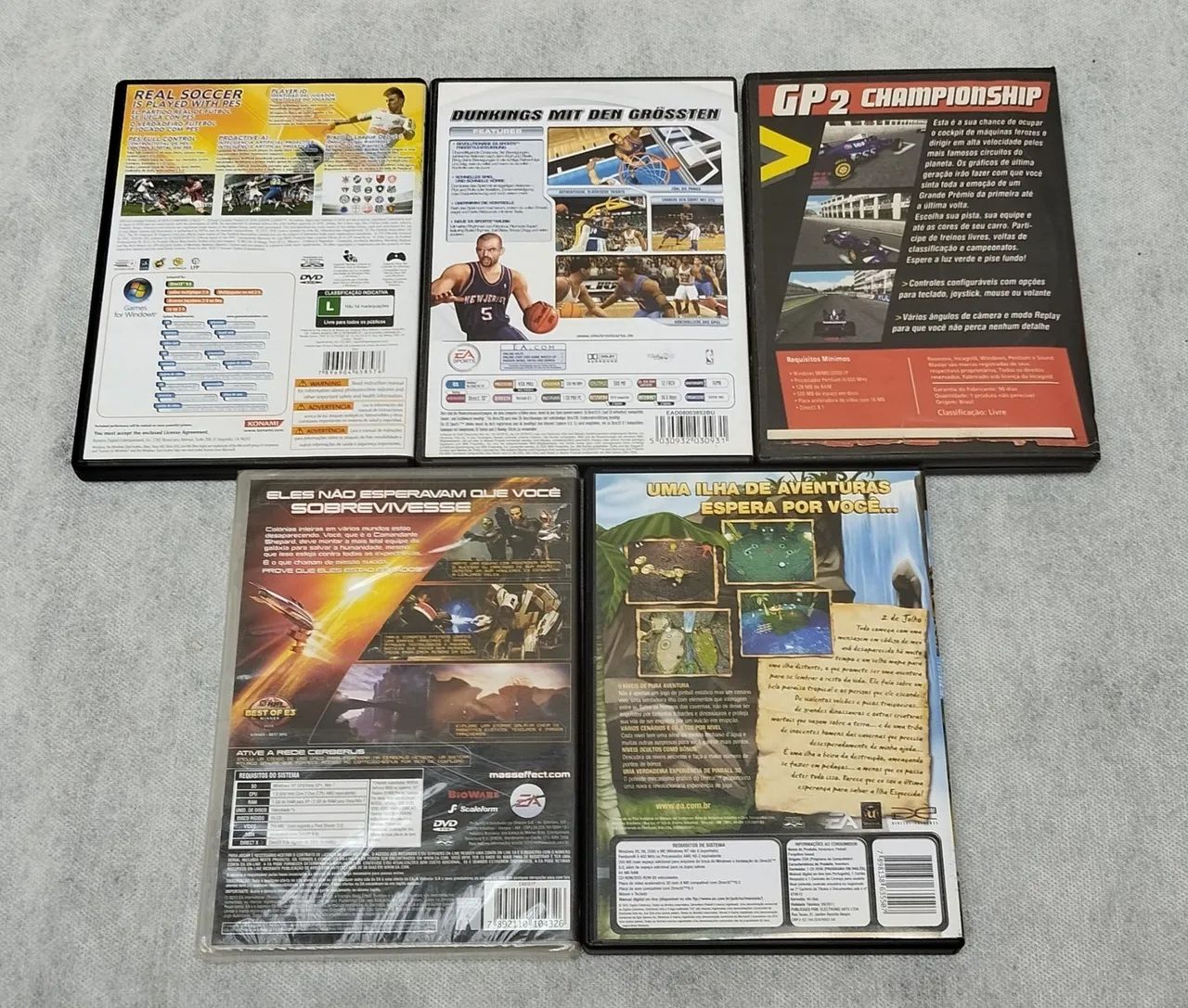Jogos de computador - 5 CD-ROM - Jogos de Vídeo Game - Jardim