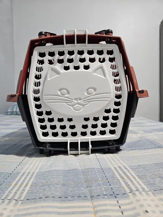 Caixa de Transporte para Gatos em Bom Estado