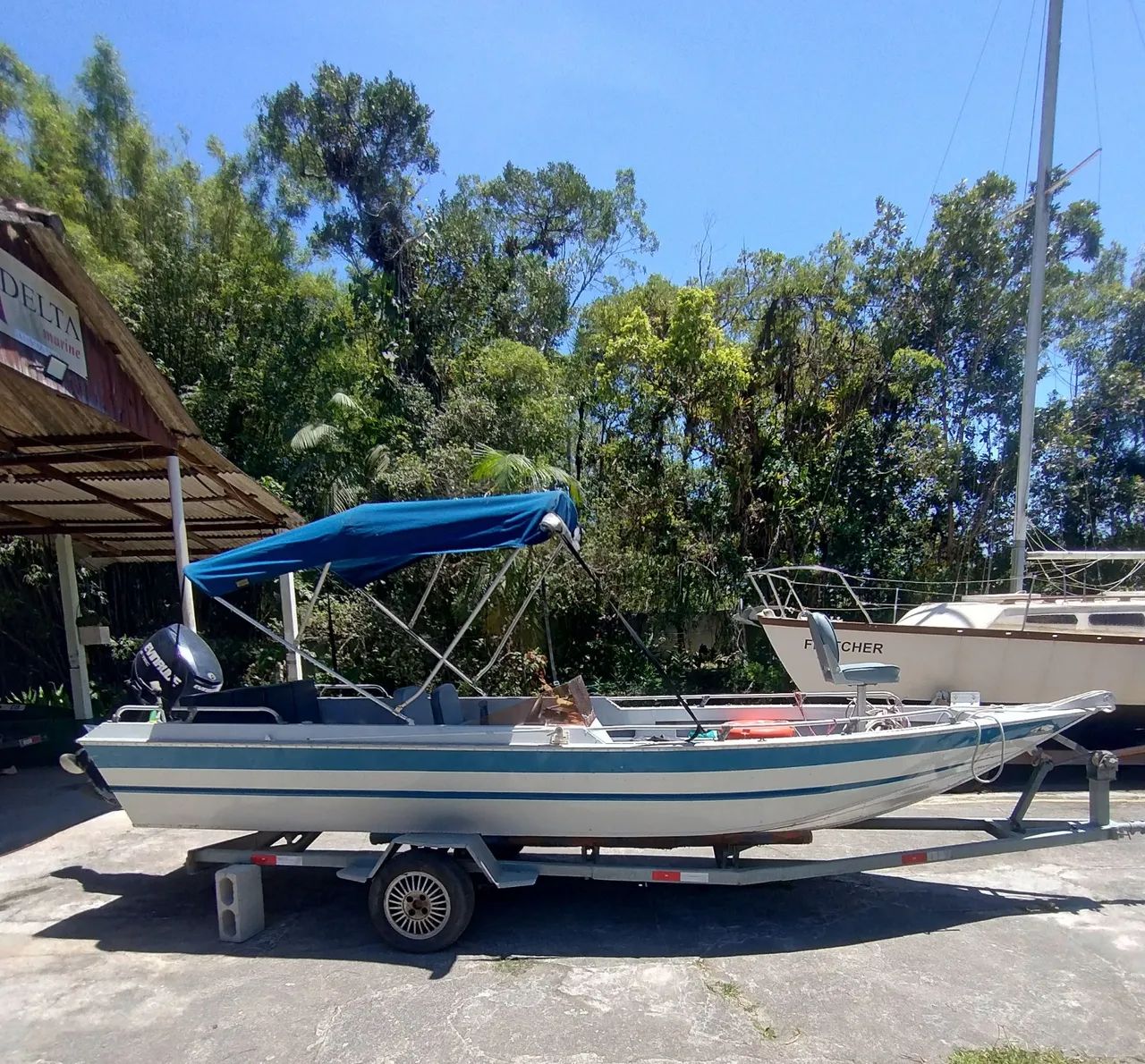 Oportunidade! Lancha Ecologia 19 Pés Motor Etech 75HP 2T - Foto 7