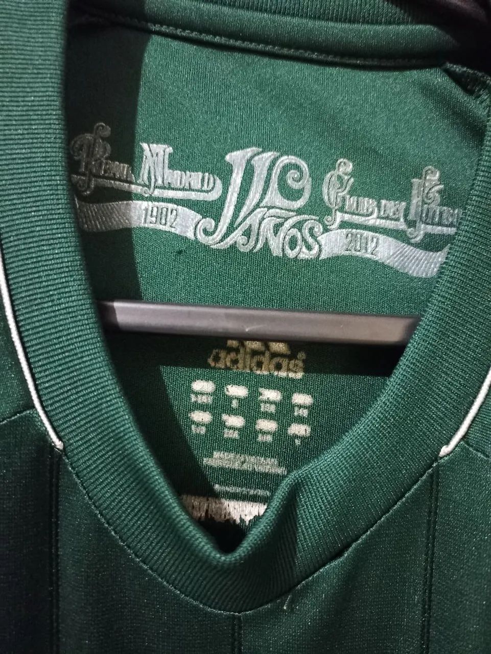 Camisa Infantil Real Madrid 2012/13 Verde - Adidas - Foto 3