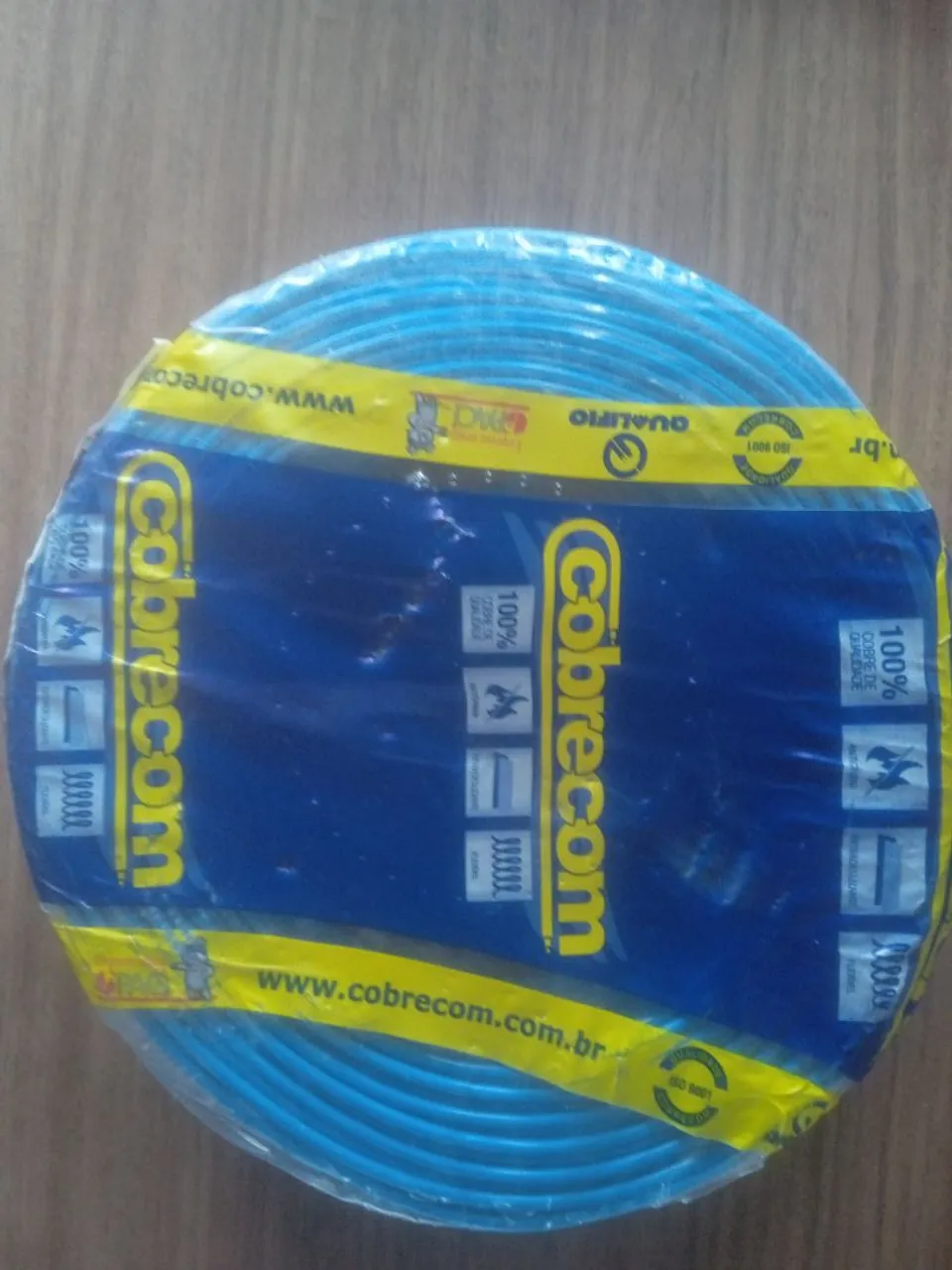 Fio Elétrico Cobrecom 100% Cobre....cabo 2,5