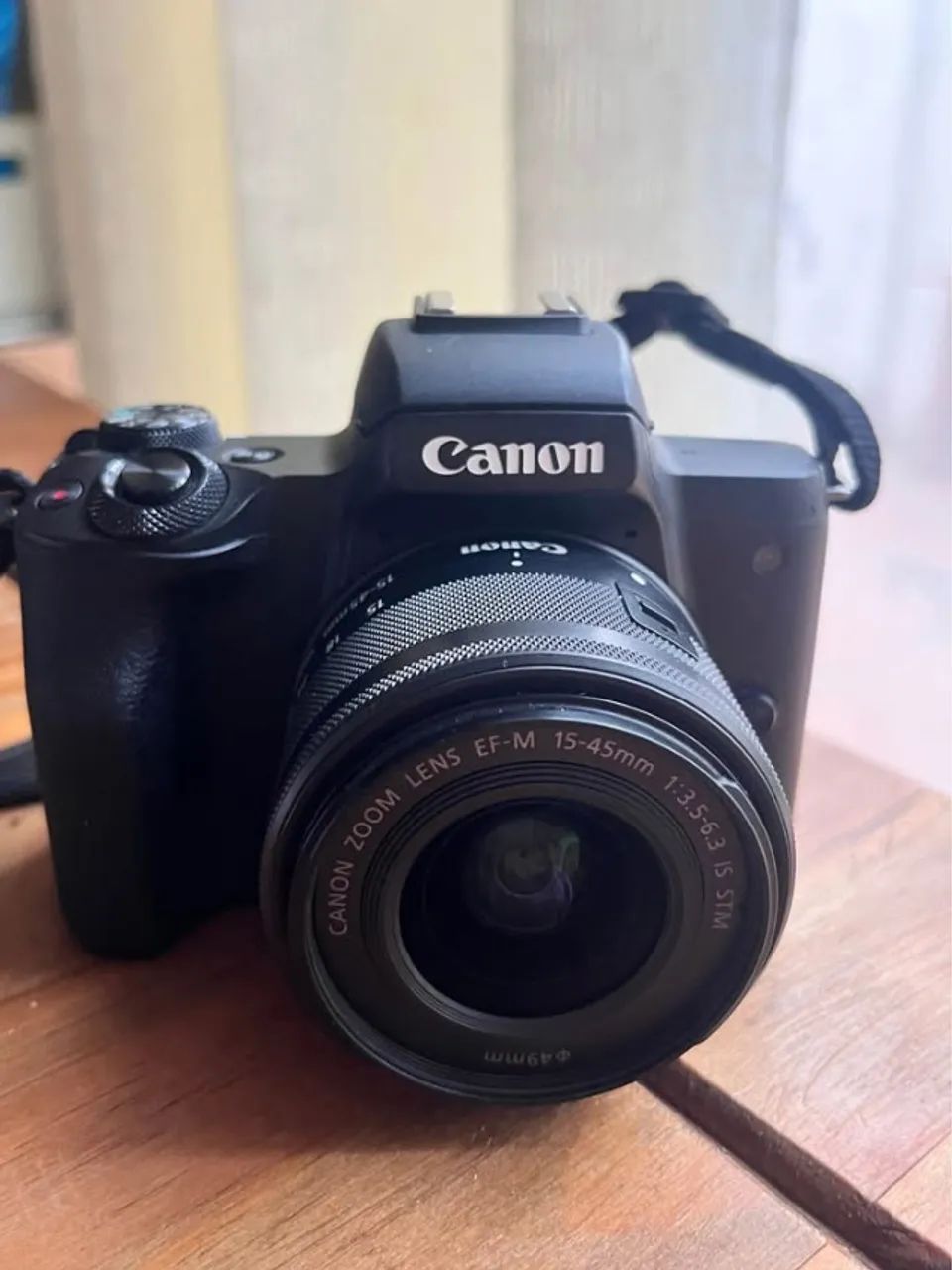 Canon M50 Mirrorless Lente kit EF-M 15-45mm Adaptador Viltrox