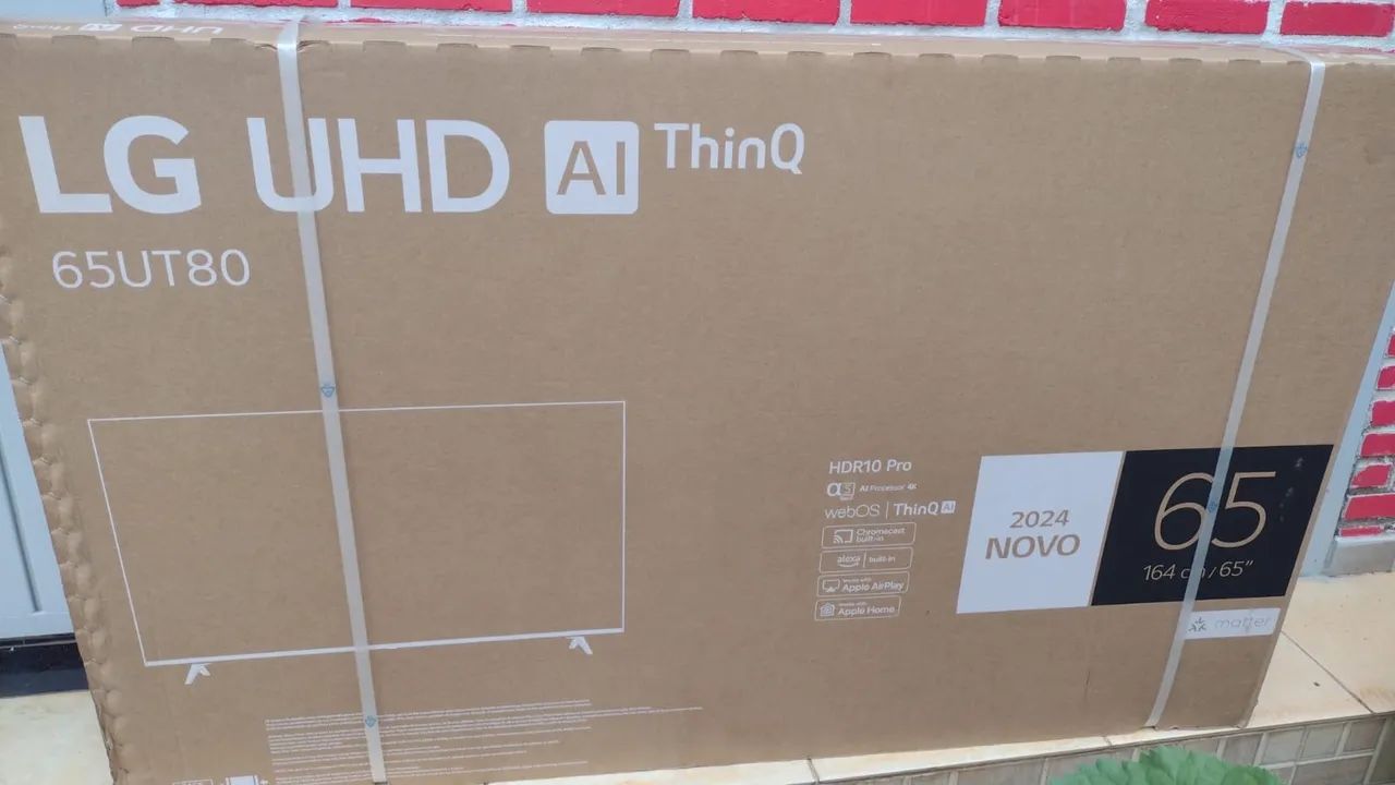 LG 65 polegadas na caixa! - Foto 3