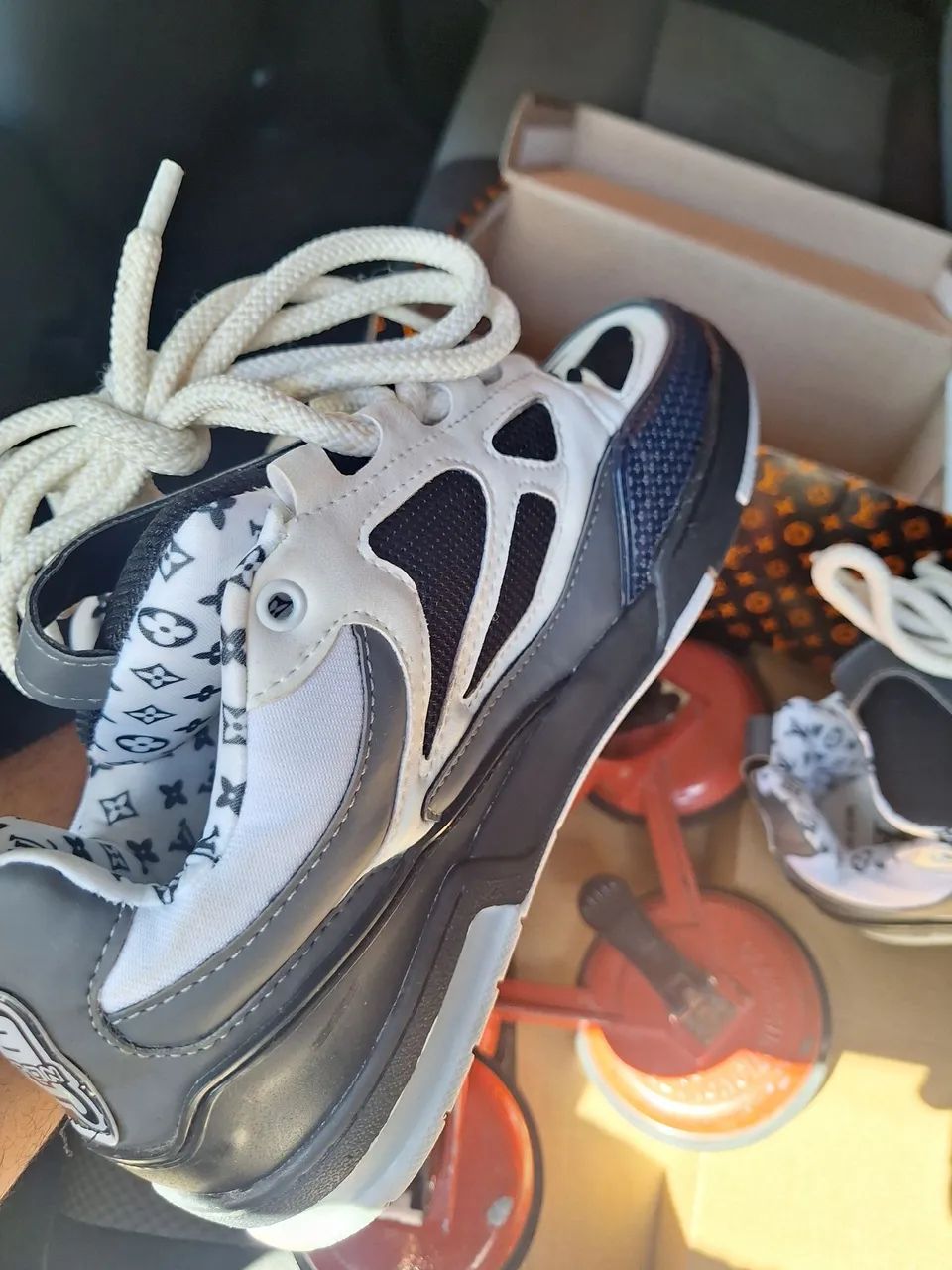 Tênis Louis Vuitton(lv skate) - Foto 2