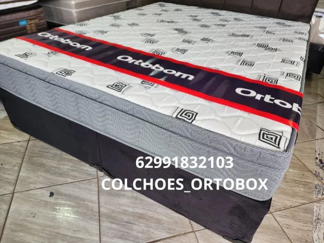 Colchão Casal de espuma D33 de 14 cm de altura