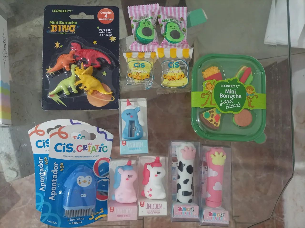 Kit papelaria fofa diversos itens