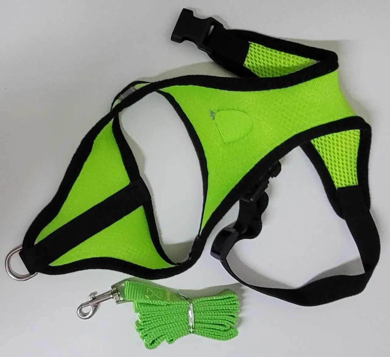 Peitoral (usado 1 x) e guia (nova) para cães até cerca de 10 kg<br> - Foto 3