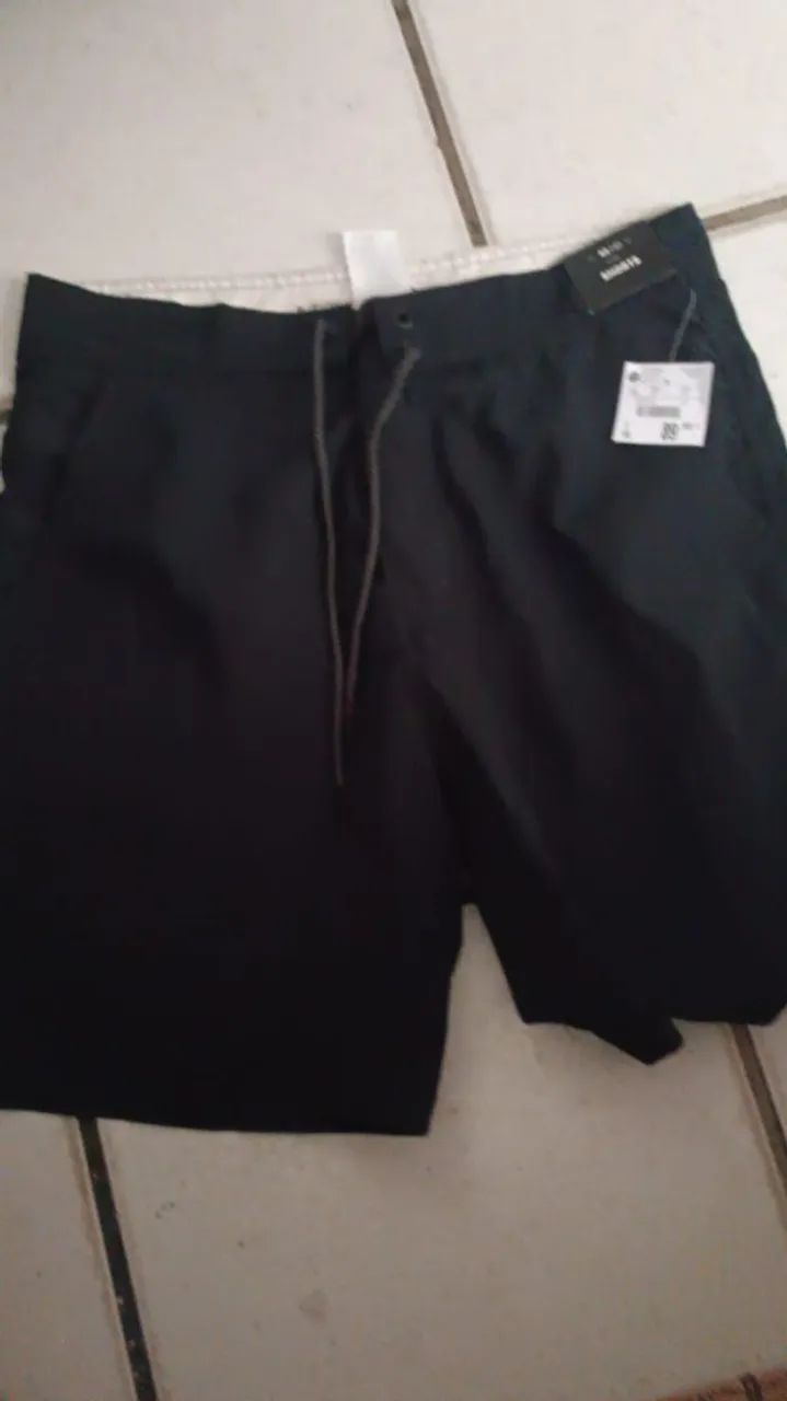 Shorts de treino preto