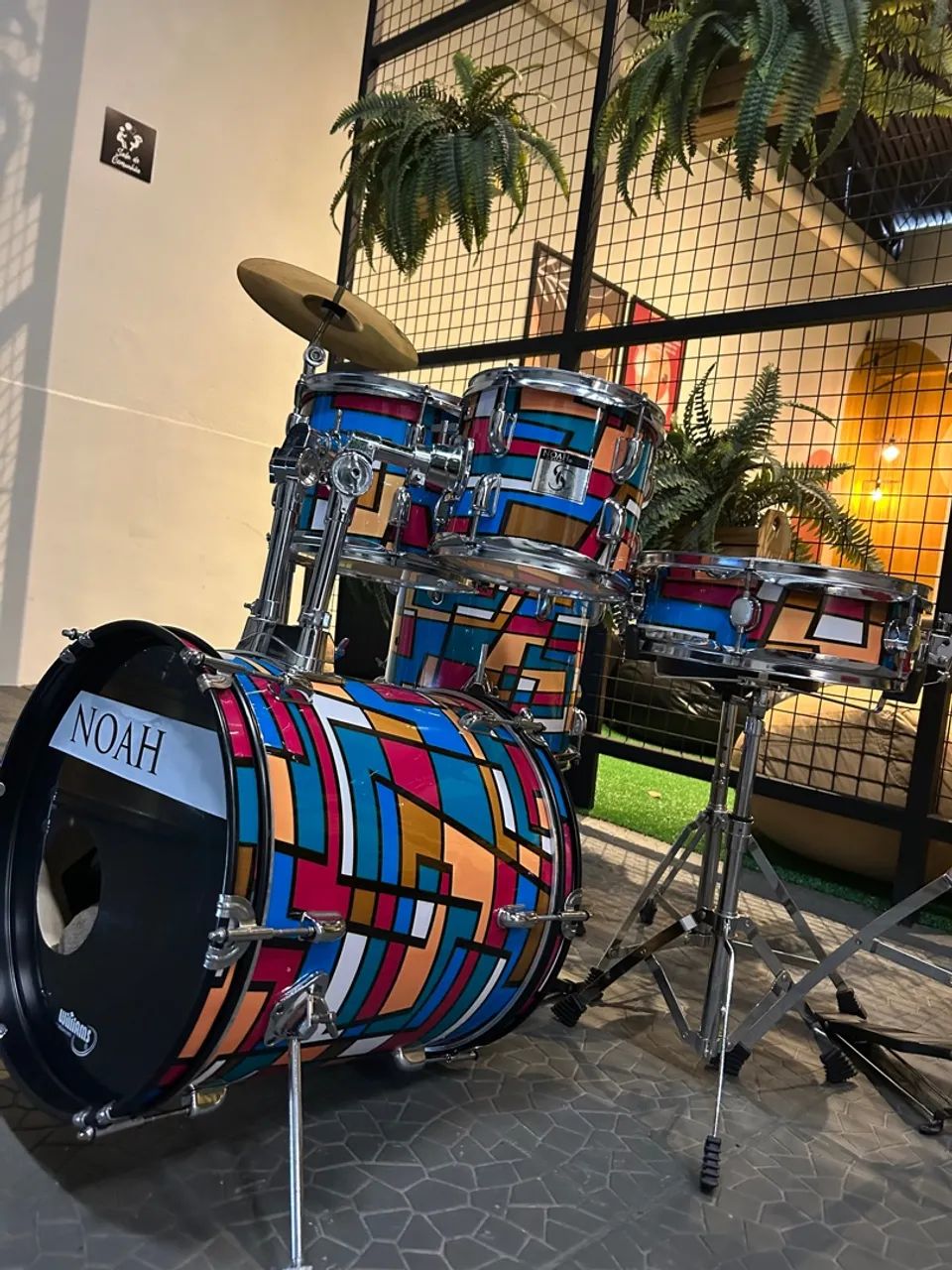 Bateria Completa Noah acústica  - Foto 4
