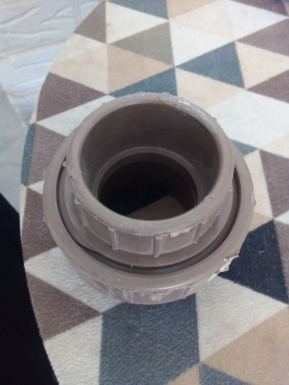 União 50 mm marrom