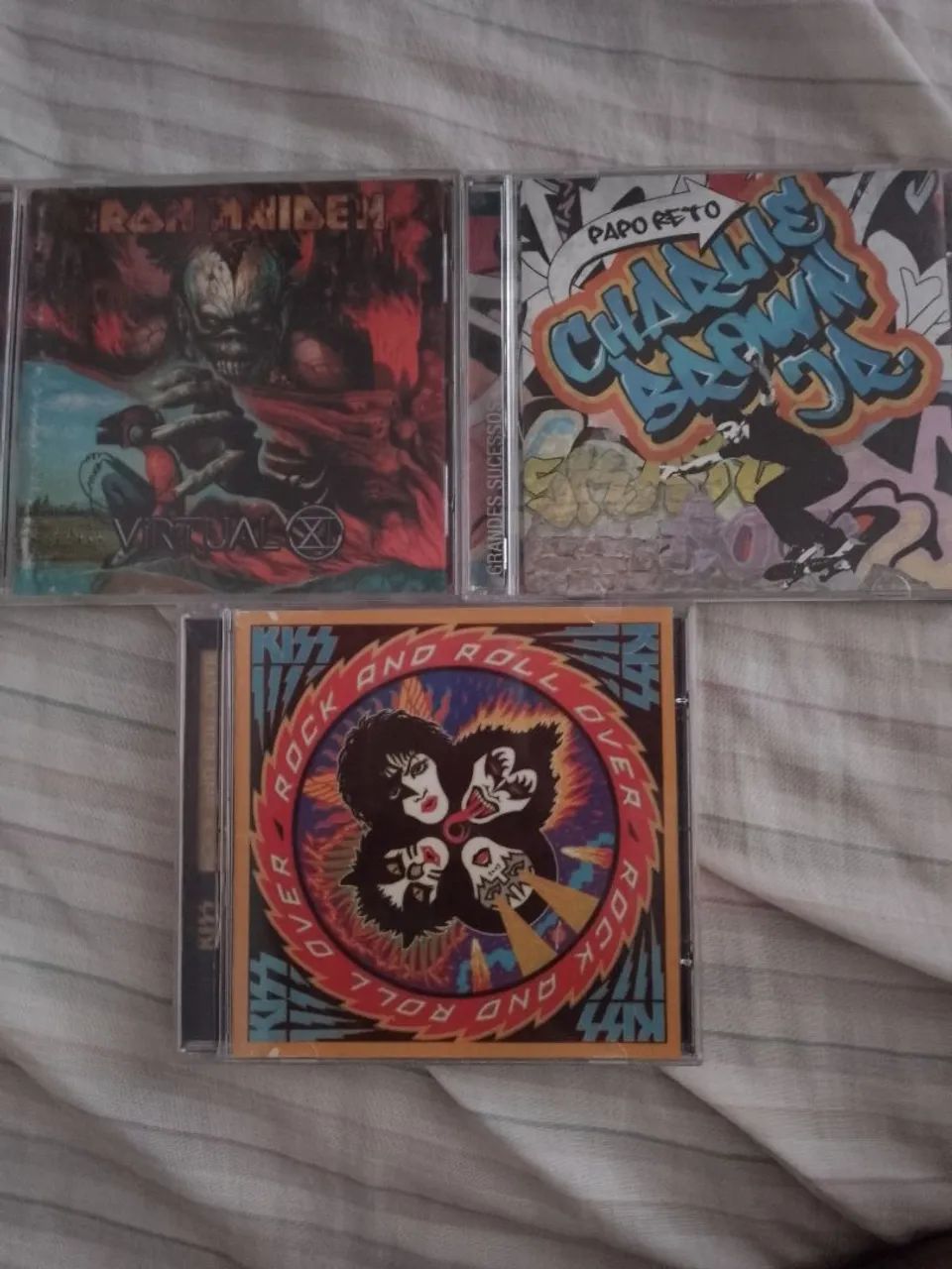 CDs de rock e metal