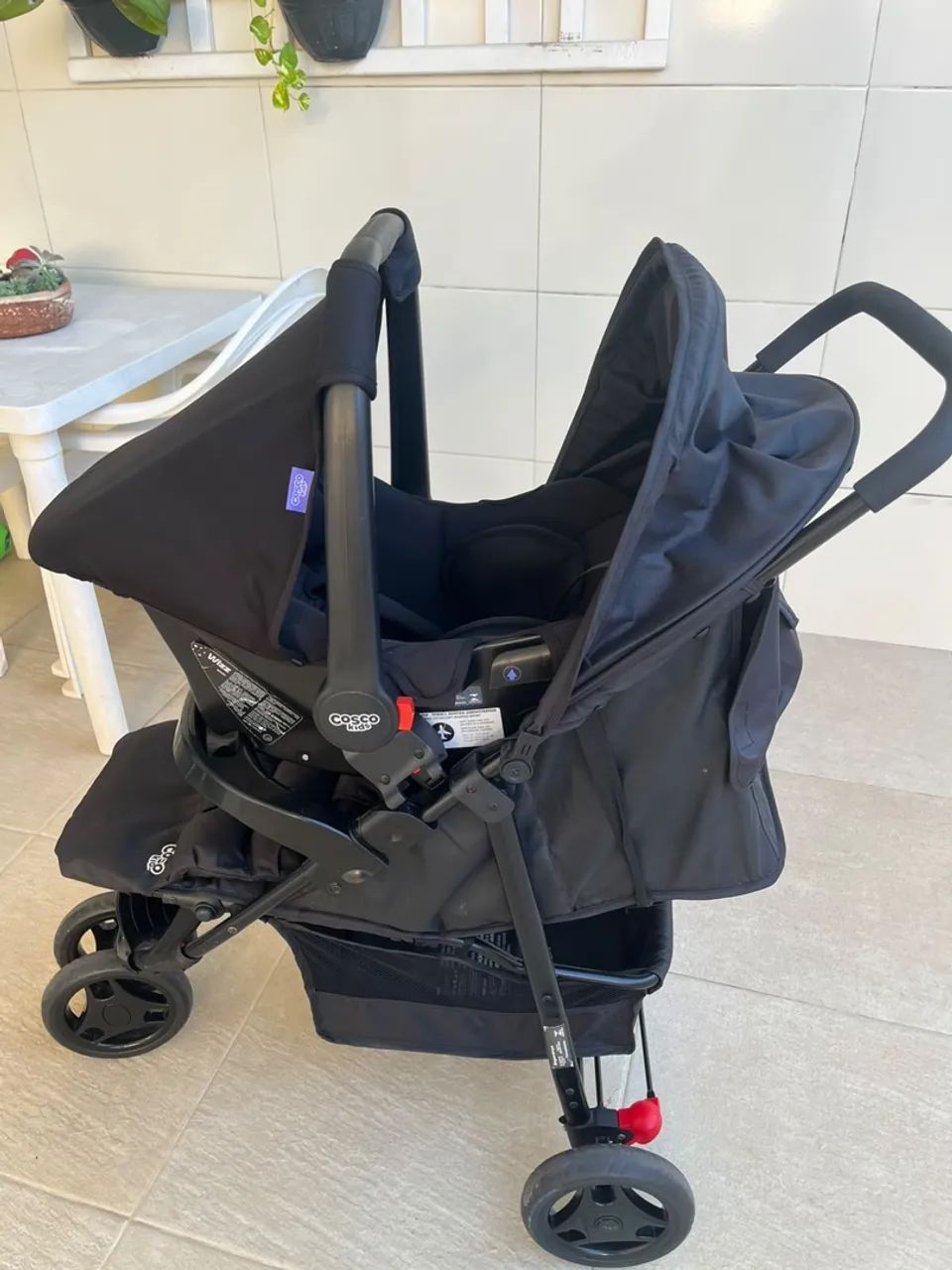 Kit Carrinho com bebê conforto - COSCO - Foto 2