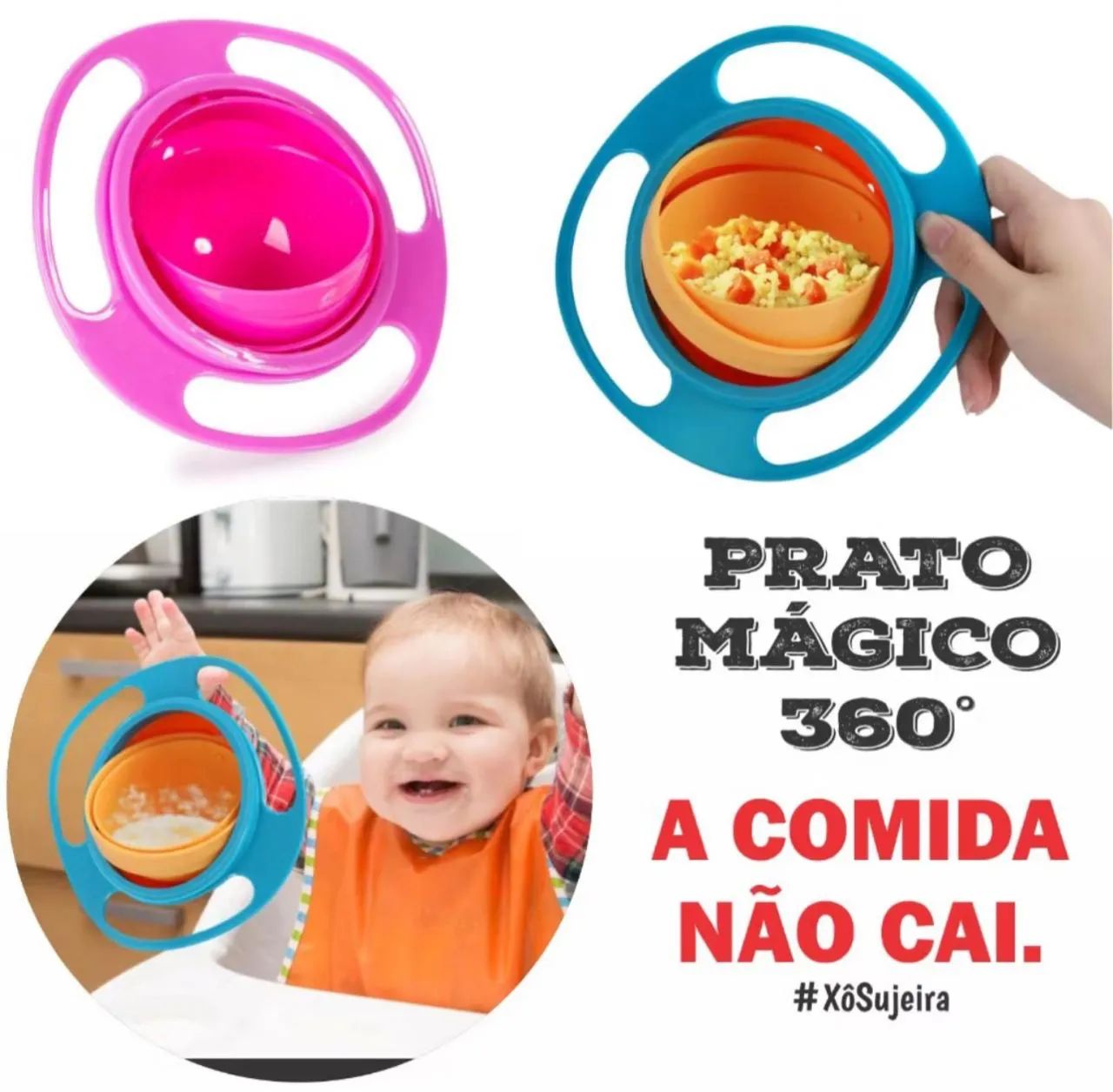 Prato mágico infantil NOVOS  - Foto 5