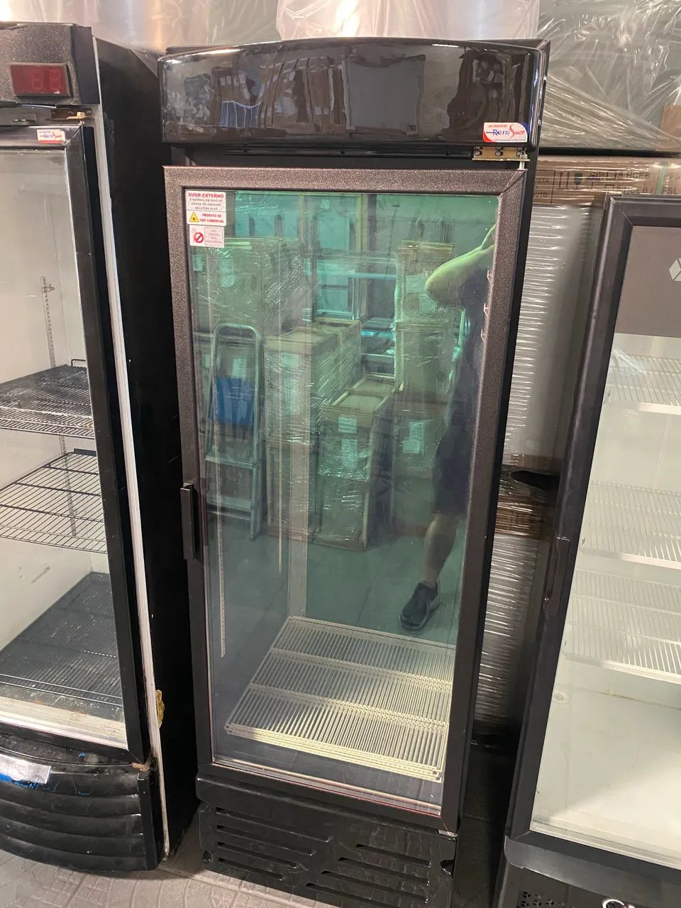 visa cooler expositor de refrigerantes 570L 