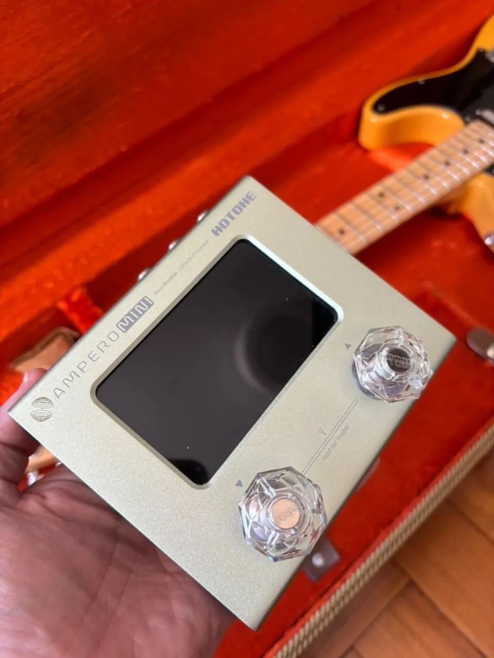 PEDAL AMPERO MINI HOTONE - Instrumentos musicais - Castelanea