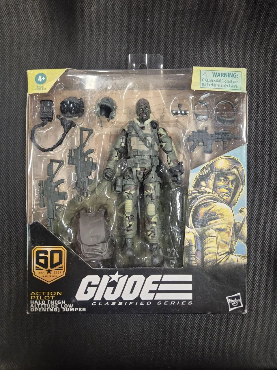 G.I. Joe Classified Action Pilot HALO Jumper - Hobbies e coleções