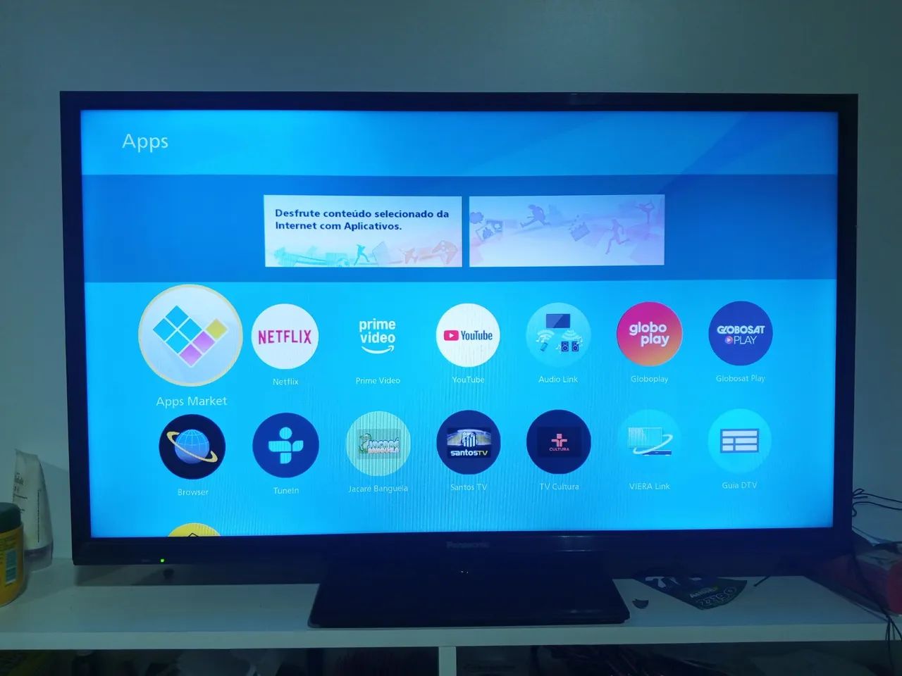 TV Panasonic Smart de 32 polegadas