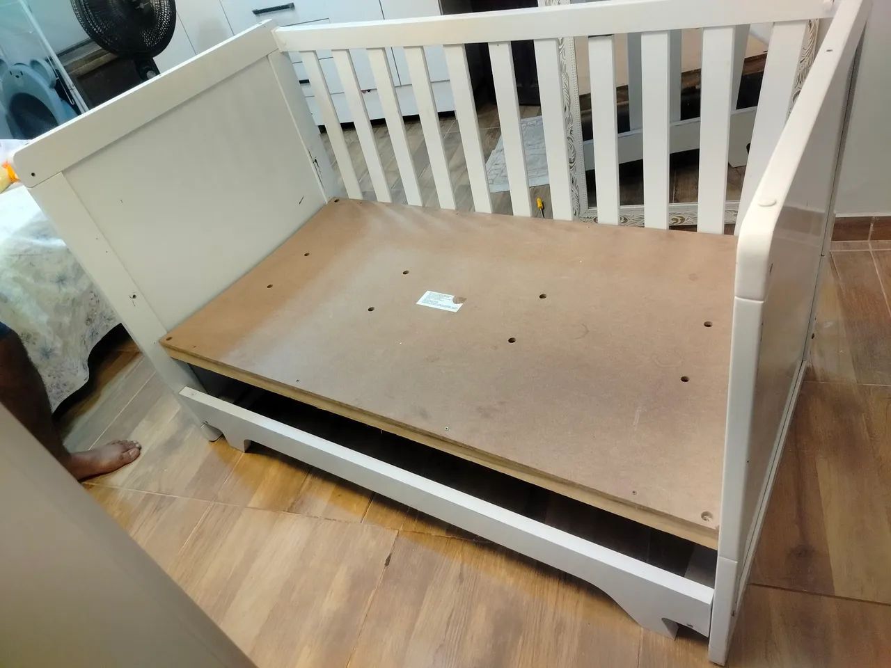 Berço 3 em 1 (vira sofá e cama) - Foto 2