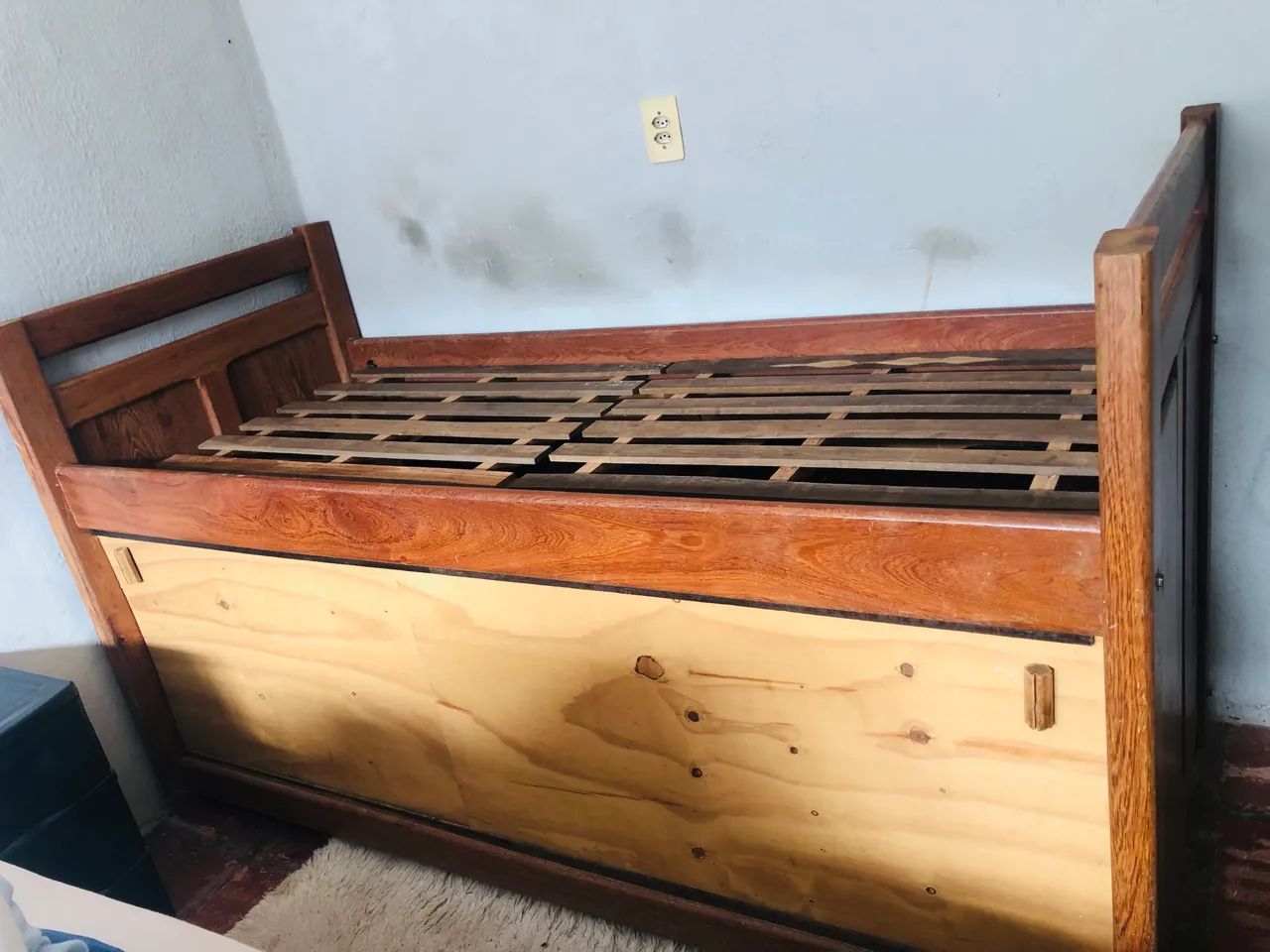 Cama de solteiro com armário embutido  - Foto 2
