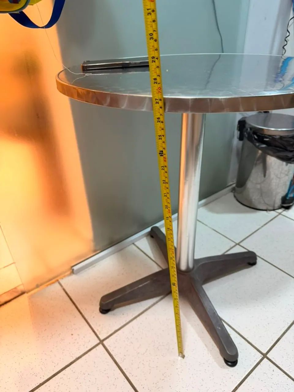 Mesa bistrô inox  - Foto 2