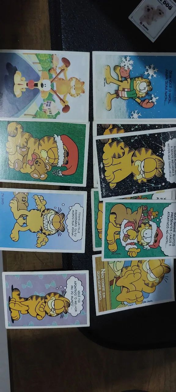 Cartões garfield