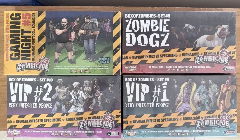 SPECIAL ZOMBIE PACK 2個セット Lote Zombicide (Lacrados) - Caixas Base e Expansões Raras