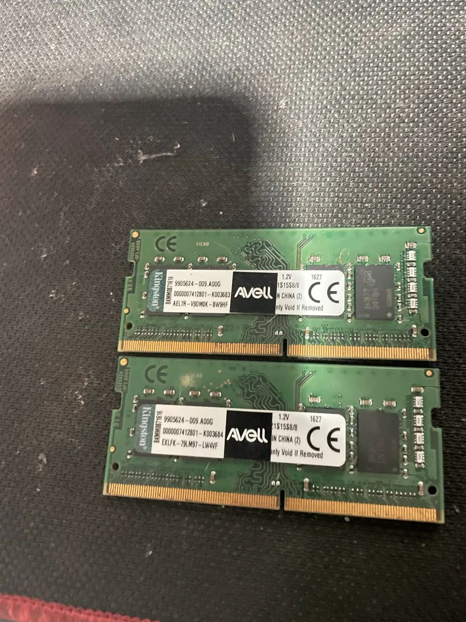 Memória ddr4 notebook 2x8gb65712454091777123