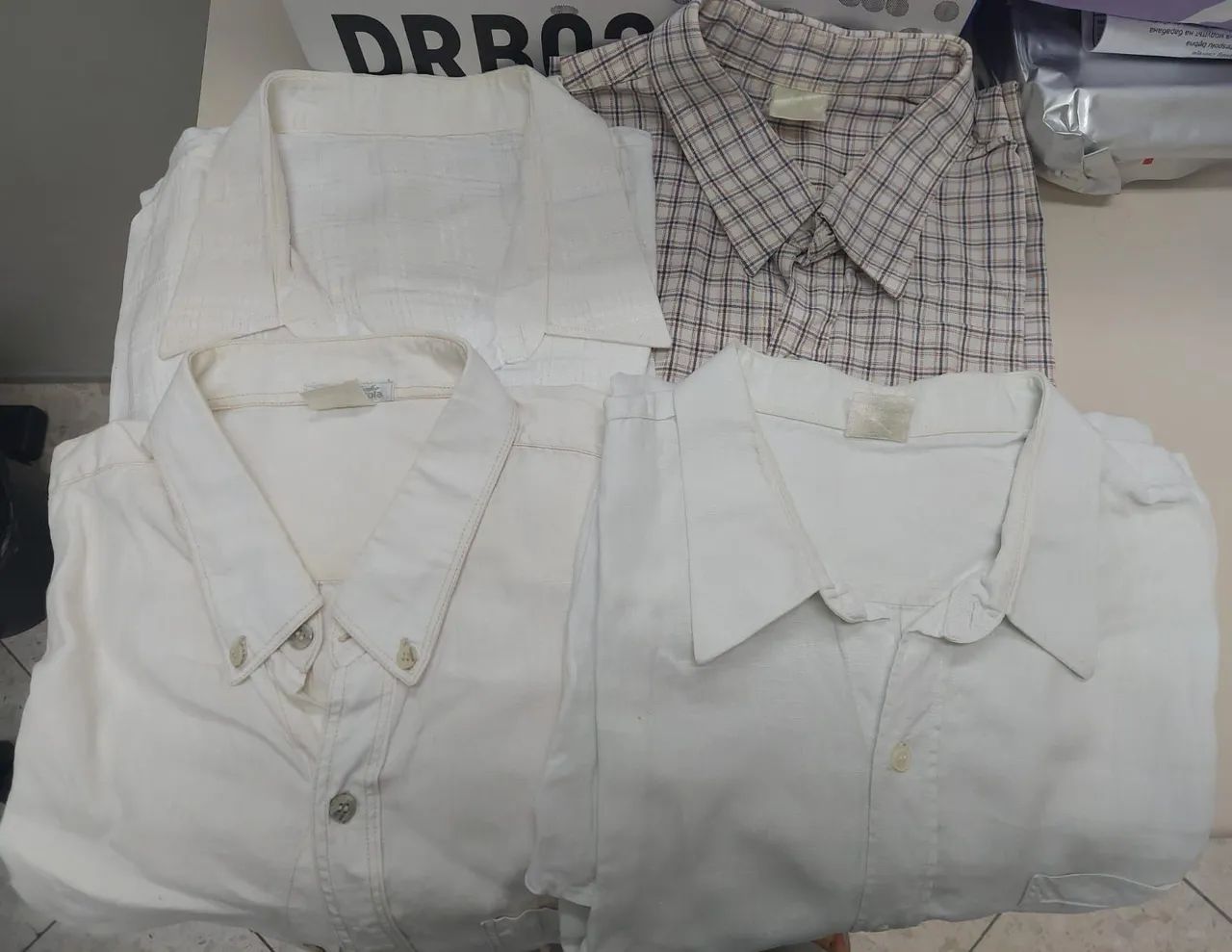 camisas masculinas de linho