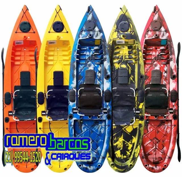 caiaque robalo pro pronta entrega da caiaker zero