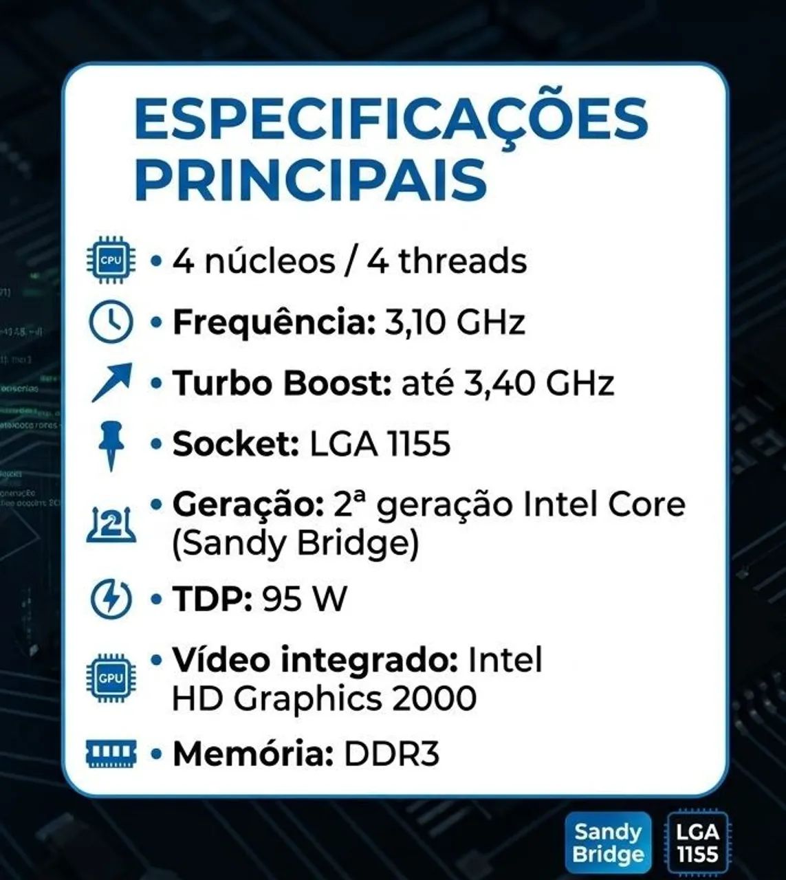 VENDO PROCESSADOR CORE I5 - Foto 2