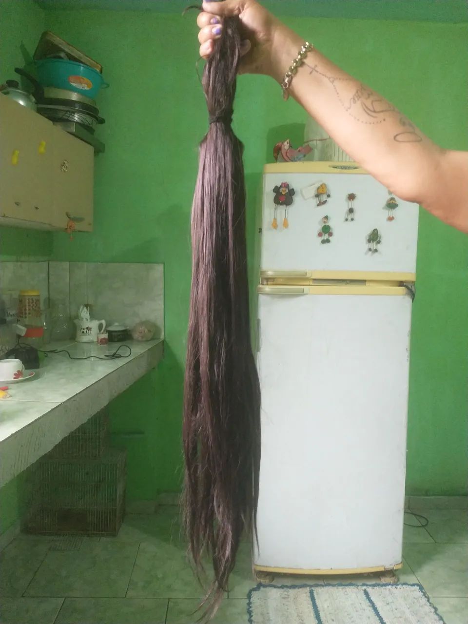 Vendo cabelo obs não e humano 