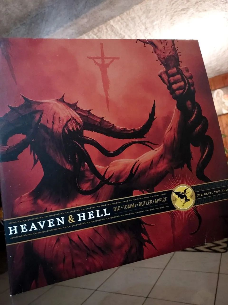 LP Vinil - Heaven & Hell - The Devil You Know (completo c/ pôster)-  2009 - Foto 2