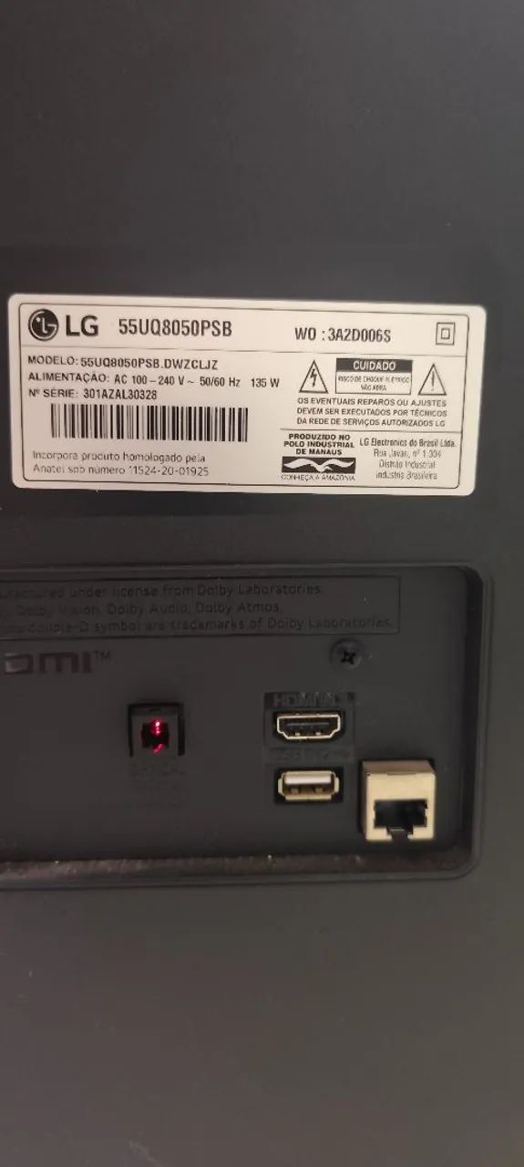 TV LG Smart 4K 55 P - Foto 2