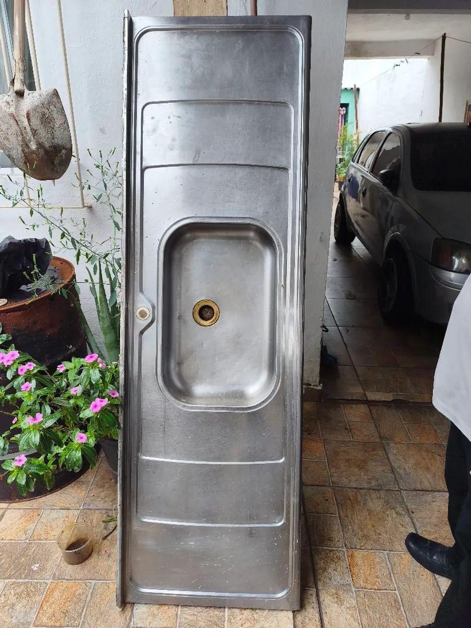 Pia de cozinha 1,80