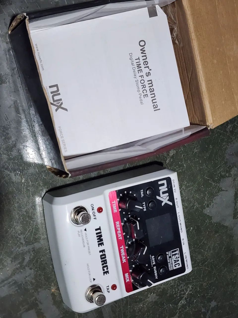 Pedal Nux Time Force Multi Digital Delay - Avariado - Foto 5