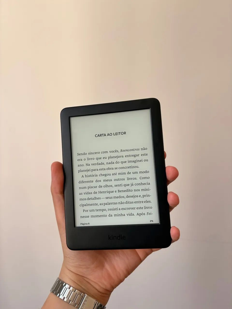 Kindle Amazon 10ª Geração - 4GB - Excelente conservação