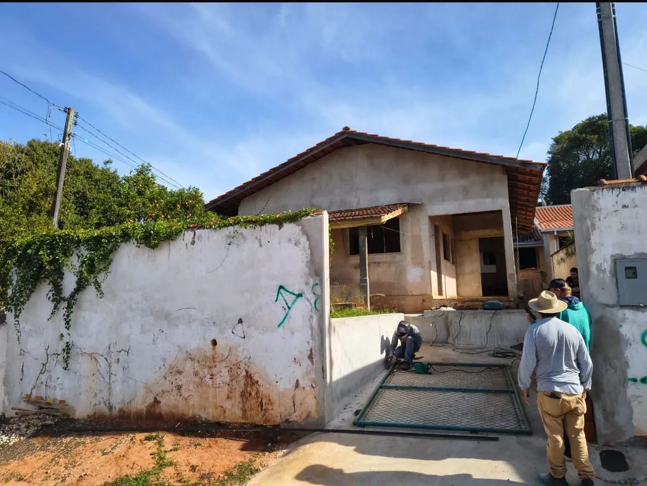 Duas casa no terreno 