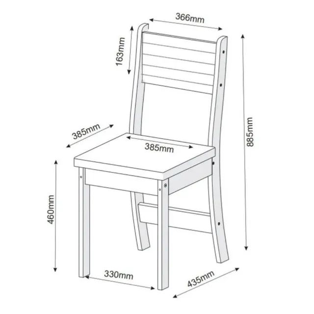 Conjunto de Mesa e Cadeiras - Móveis Lola- MONTADO - Foto 5