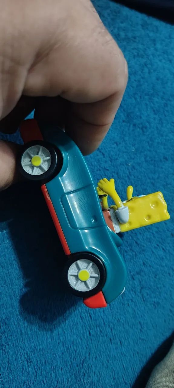 carrinho do Bob esponja 