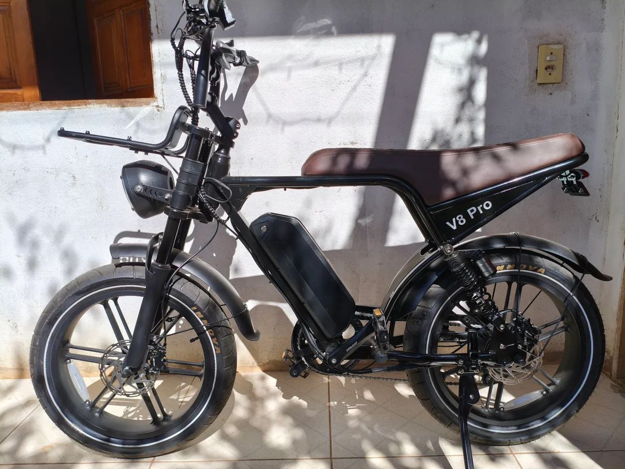 Bicicleta elétrica V8 pro  - Foto 2