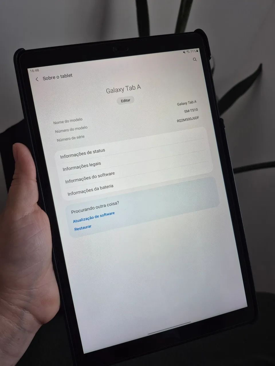 VENDE-SE: Galaxy Tab A SM-T510  - Foto 3