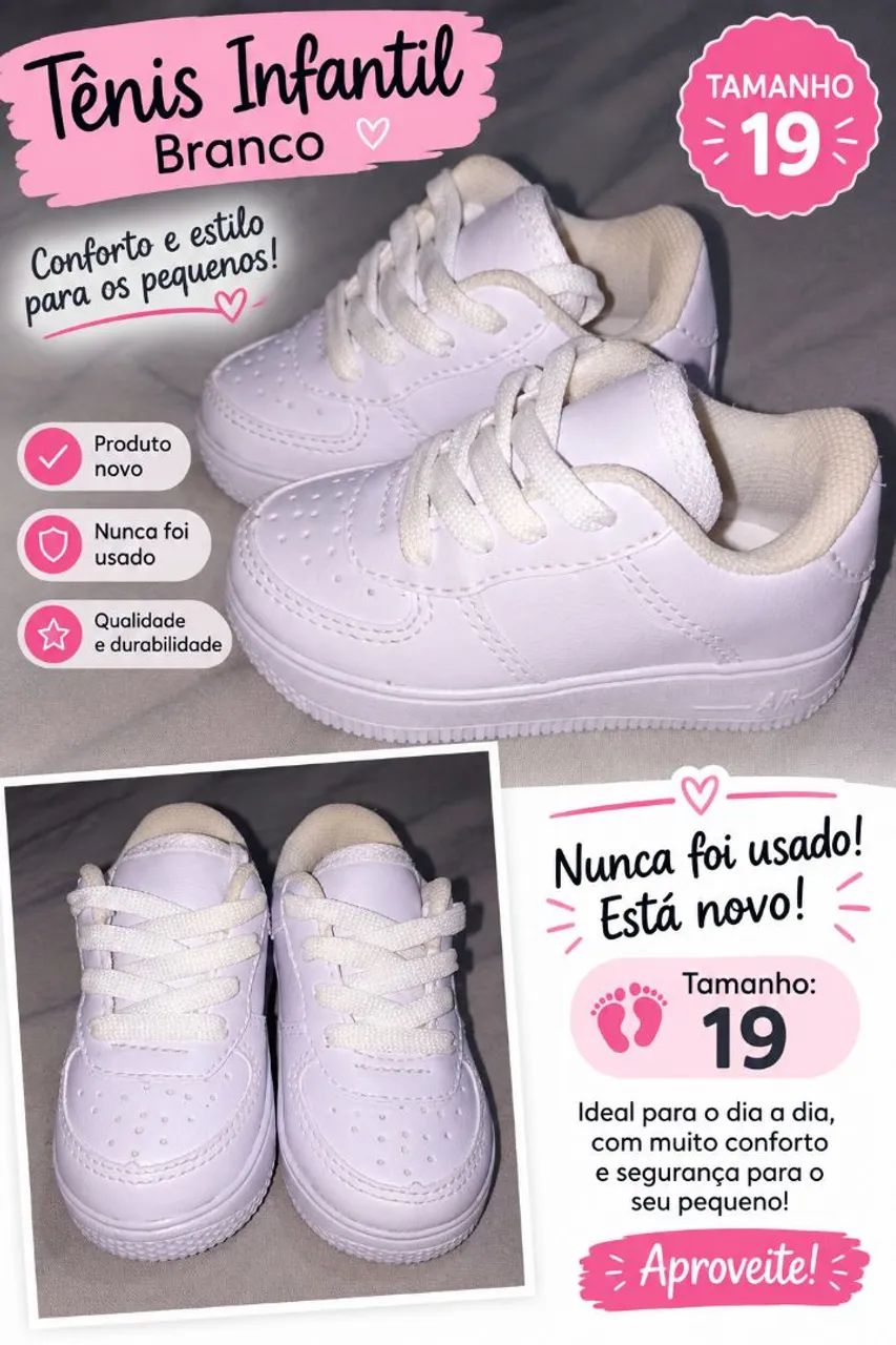 Tênis de bebe 