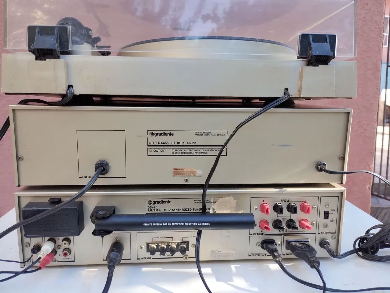 Som Gradiente DS-20 Raridade  - Foto 5