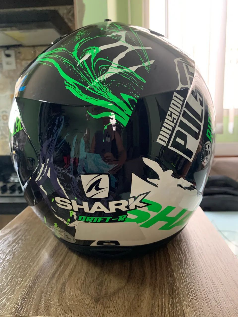 Capacete ESPORTIVO para motocicleta TAM 56 SHARK DRIFT R - Foto 2