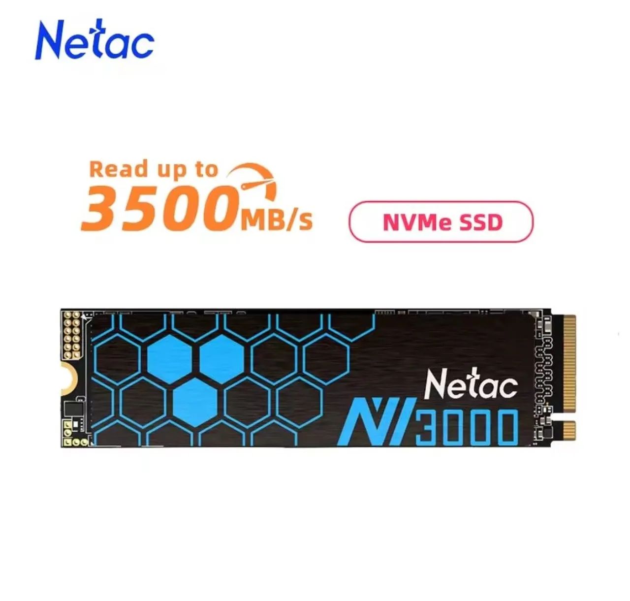 SSD M.2 NVME 500GB NETAC - Foto 2