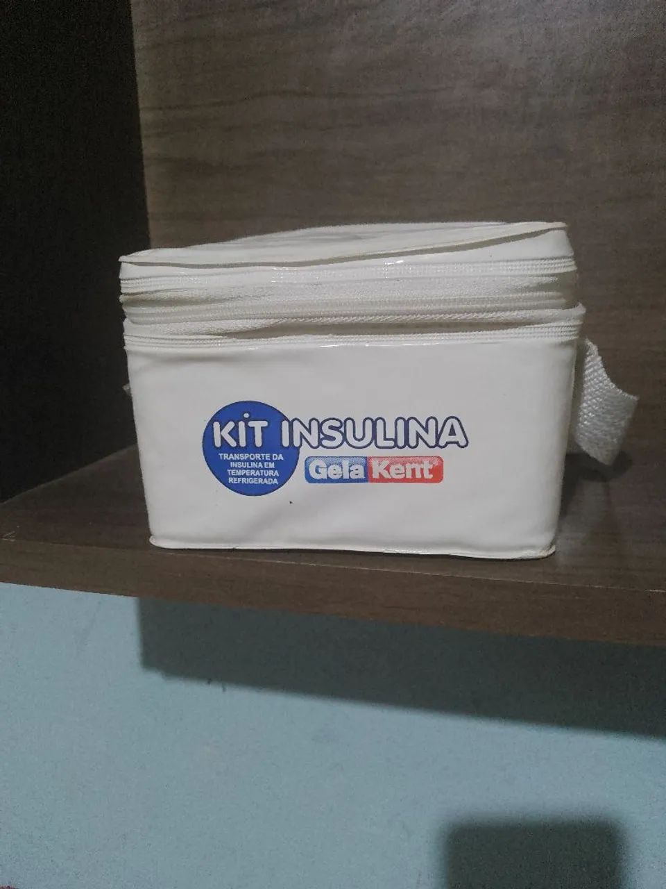 Bolsa térmica pequena para insulina+ gelo gel 