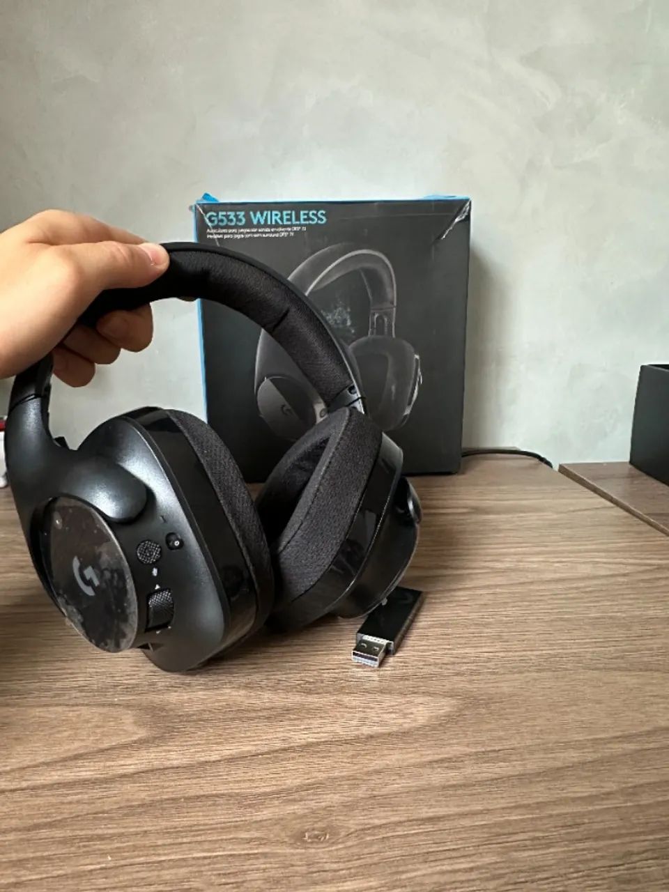 Headset Gamer Logitech G533 Wireless - Foto 4
