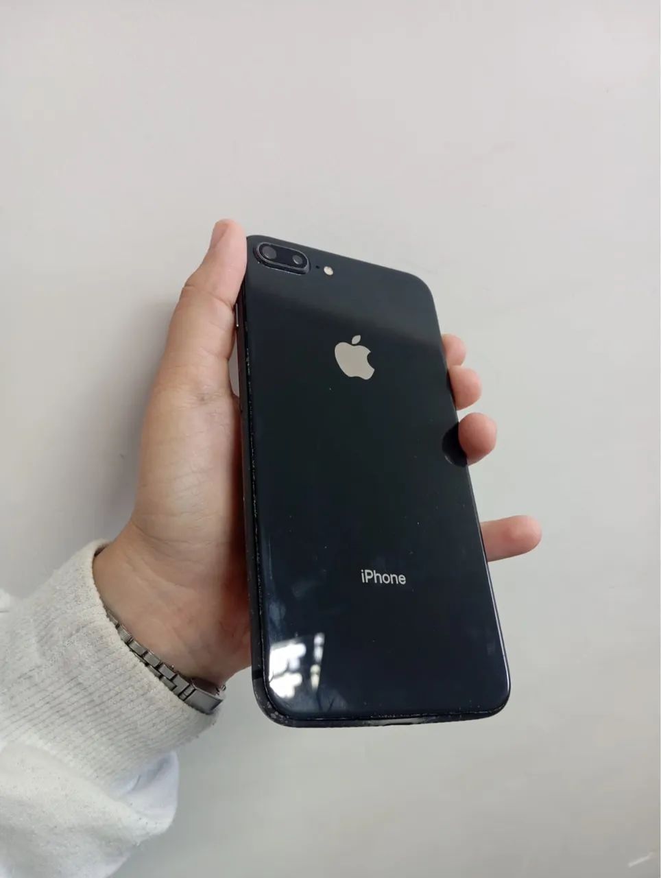 IPHONE 8 PLUS BLACK - TROCO EM OUTRO IPHONE (não troco em Android) - Foto 4