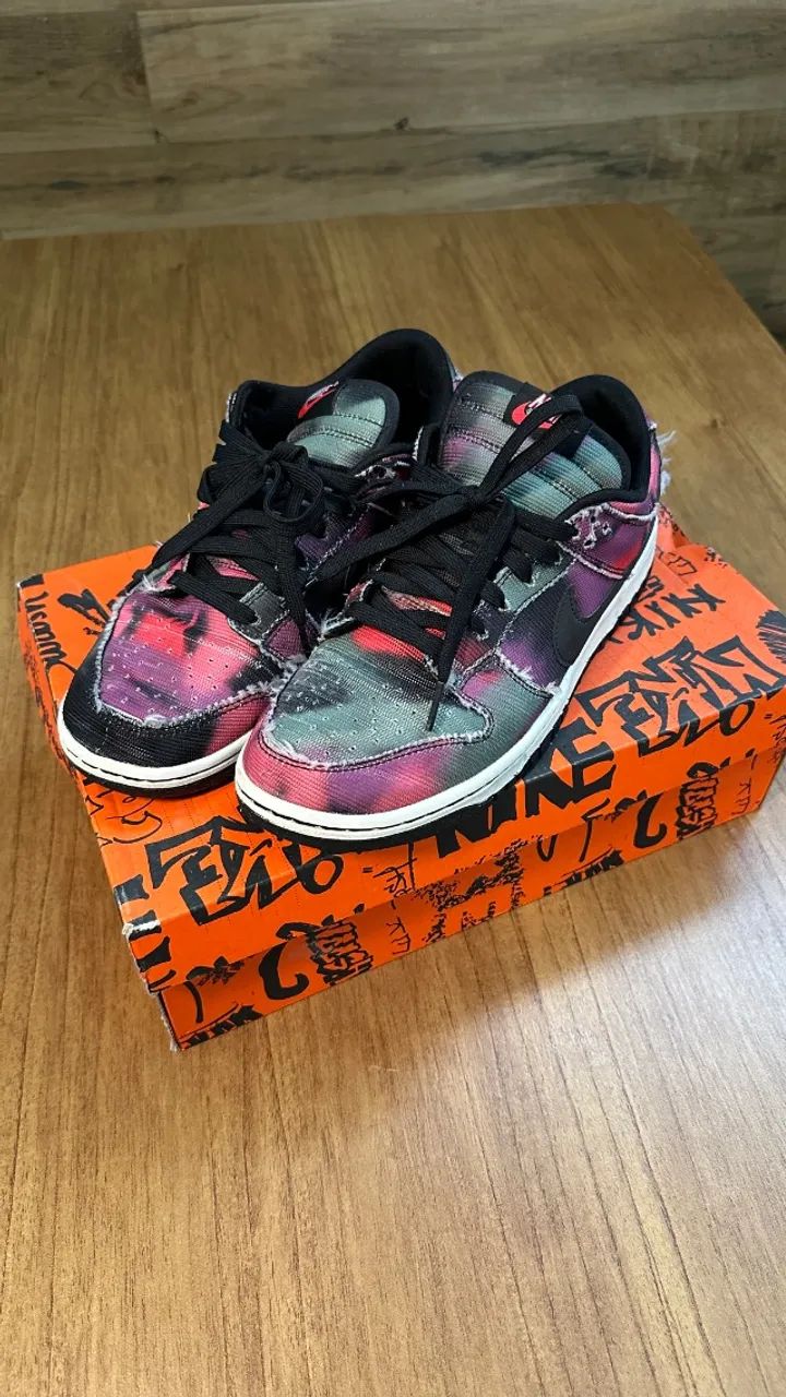 Nike Dunk Low PRM Graffiti Pink