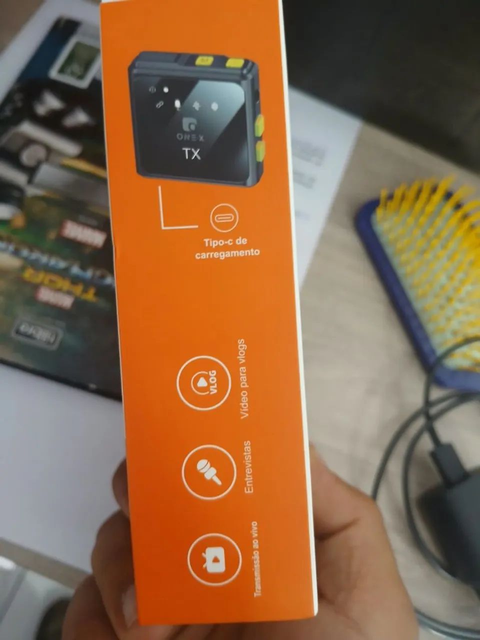 Microfone de la pela sem fiu  - Foto 3